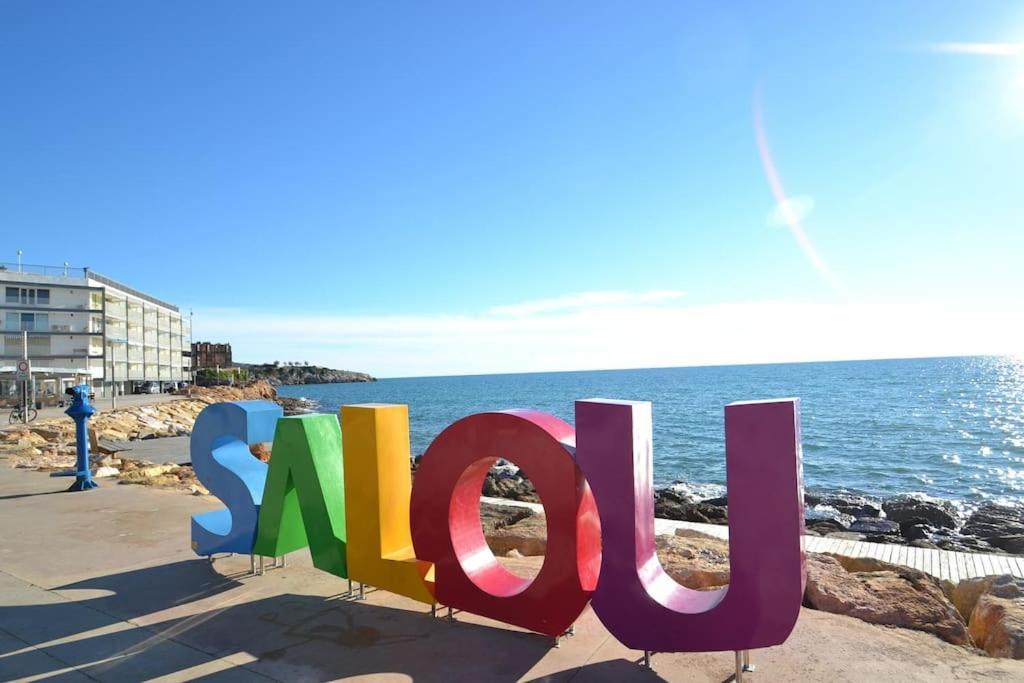 Bonito Apartamento Con Piscina Salou Dış mekan fotoğraf